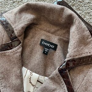 rare 90s y2k vintage bebe blazer and skirt set